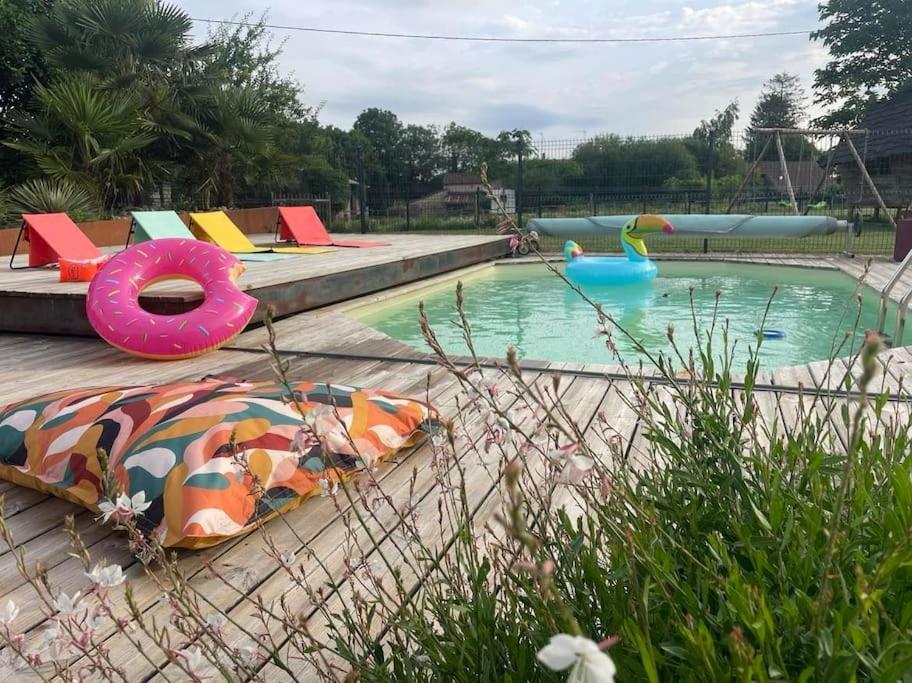 Gite La Vie En Couleur 14 Personnes Saint-Paul-en-Gâtine Eksteriør billede